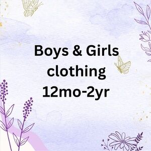 Boys & Girls Clothing 12mo-2yr
